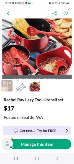 Rachel Ray Lazy Tool Utensil Set