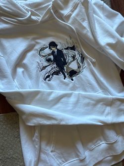 Anime pull over hoodie