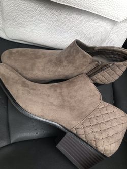 Style & Co booties size 8.5 (used once)