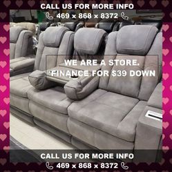 BRAND NEW Theater Seating Style Sofa