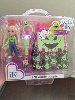 Tote Teenies ILY Oogie Boogie and Mickey Mouse