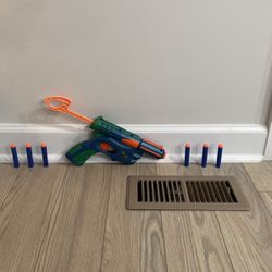 Nerf Gun With Bullets