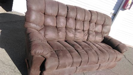 New Lazy Boy Dual Recliner Sofa