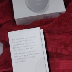 Google Nest A/C Thermostat Home Energy Efficient Alexa 