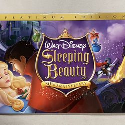 Disney Platinum Edition 50 Year Anniversary Sleeping Beauty 4 Panel Lithograph Set