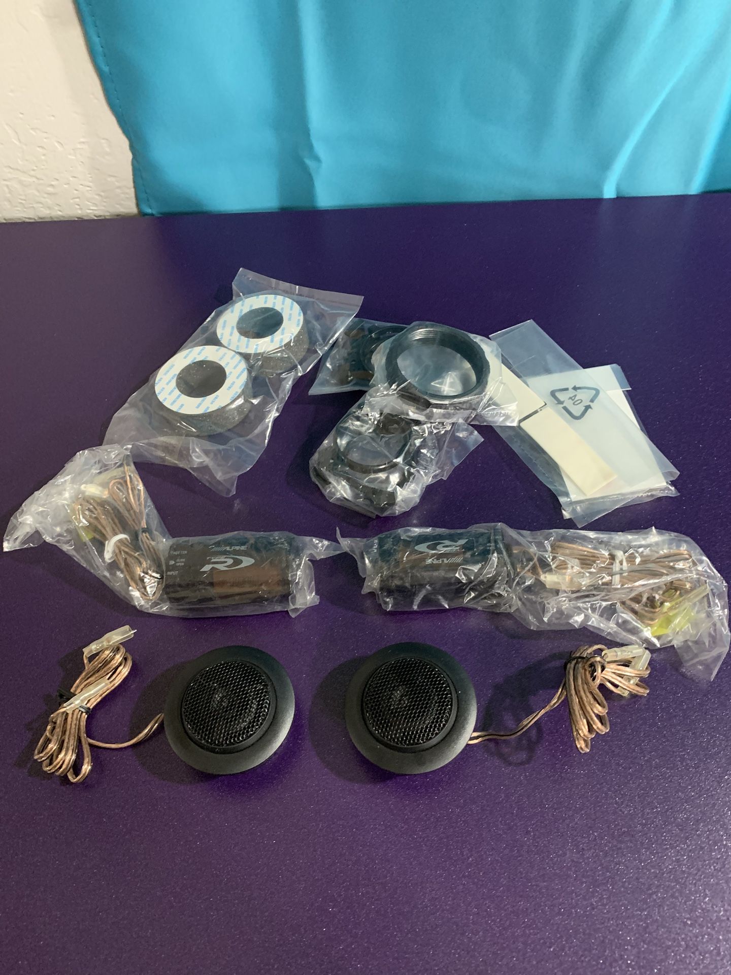 Alpine S‑S10TW Silk Dome Tweeters – New