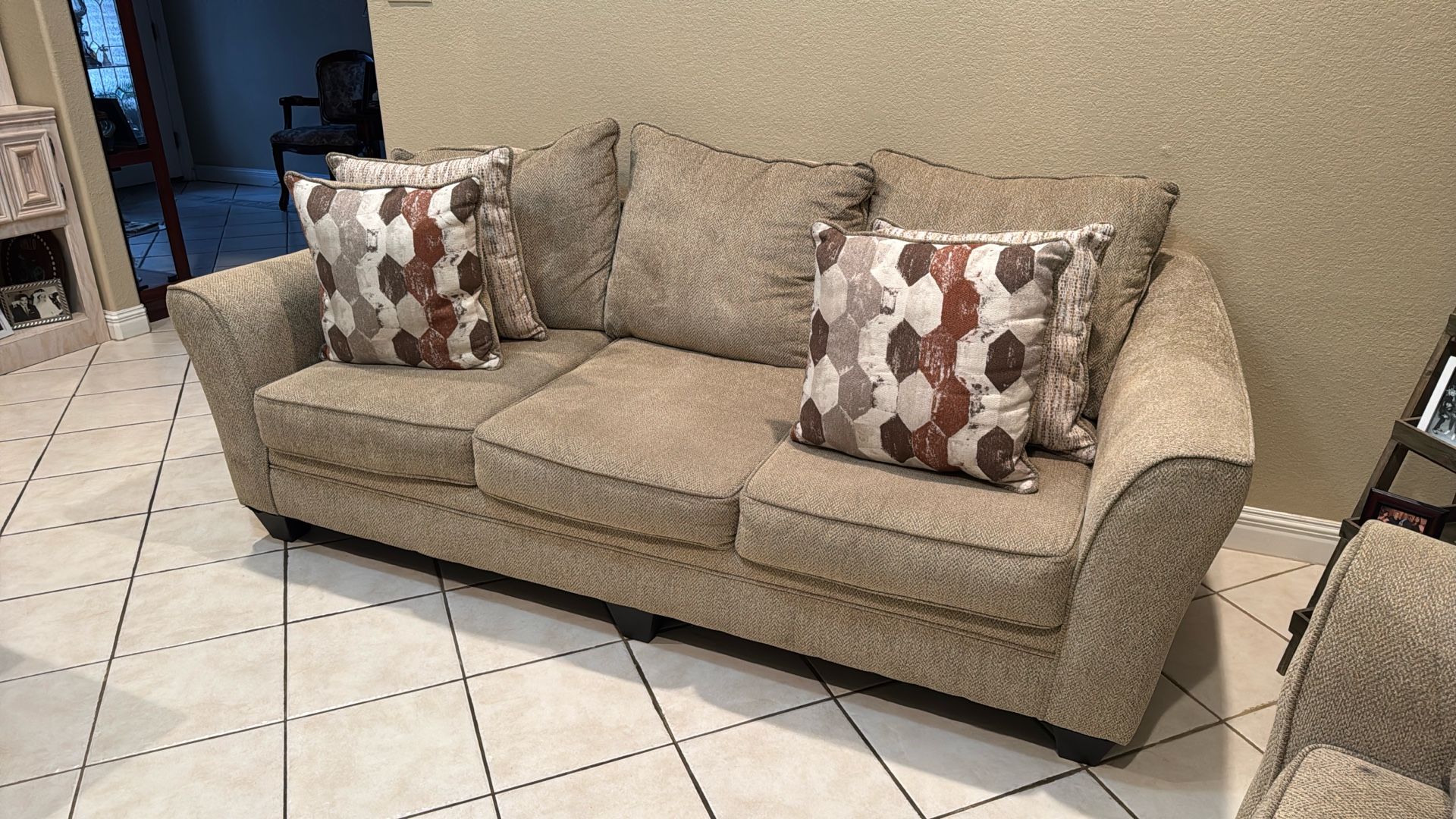 Sofa and Love Seat Set