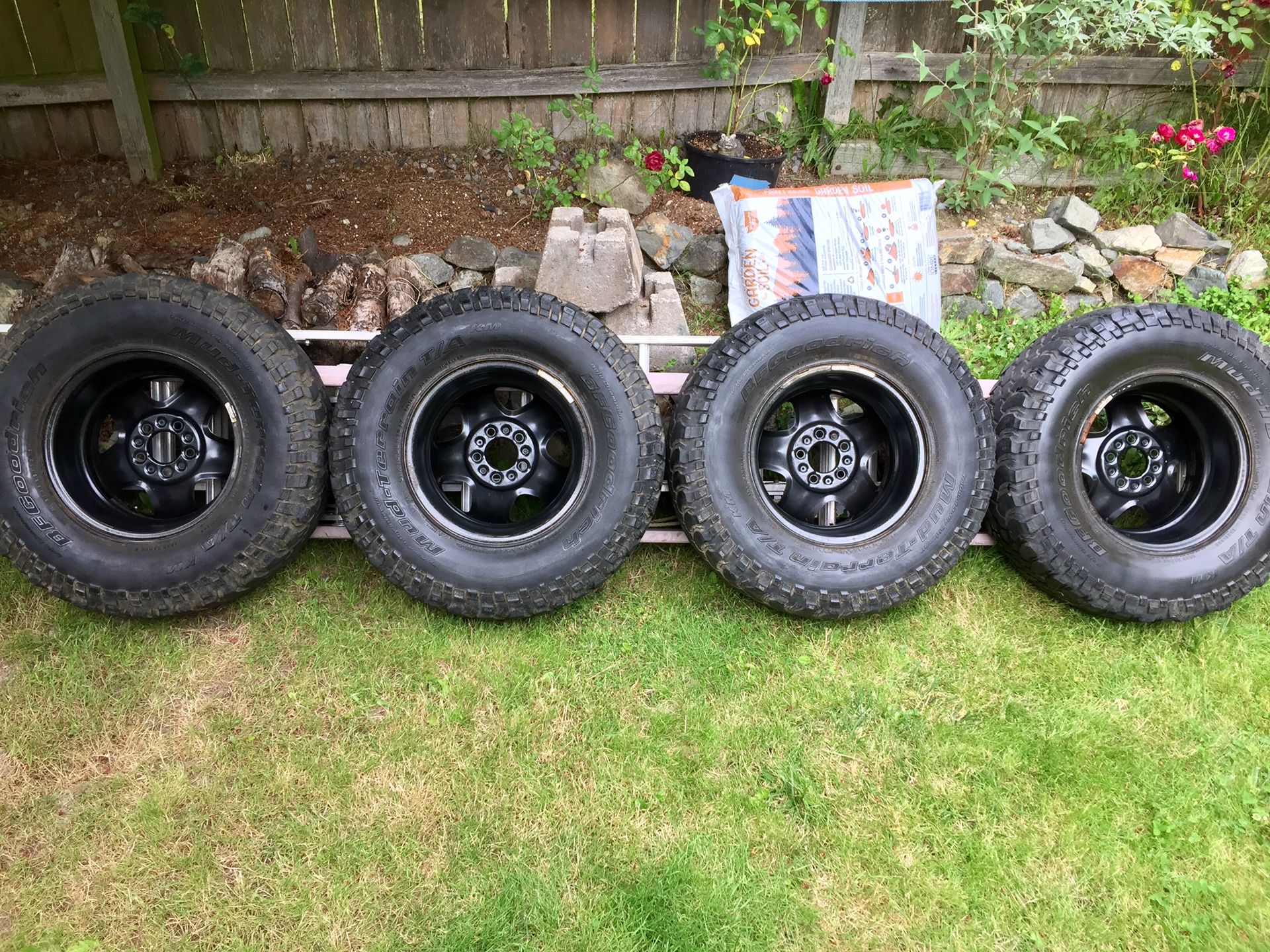 4 15x7 wheels 5x4.5” lug pattern for Sale in Milton, WA OfferUp