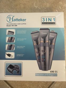 Hatteker Cordless Hair Clipper .