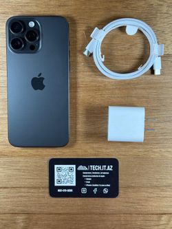 📱 iPhone 15 Pro Max | 256GB | Black Titanium | Unlocked (Any Carrier)