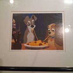 Lady And The Tramp Framed Picture 