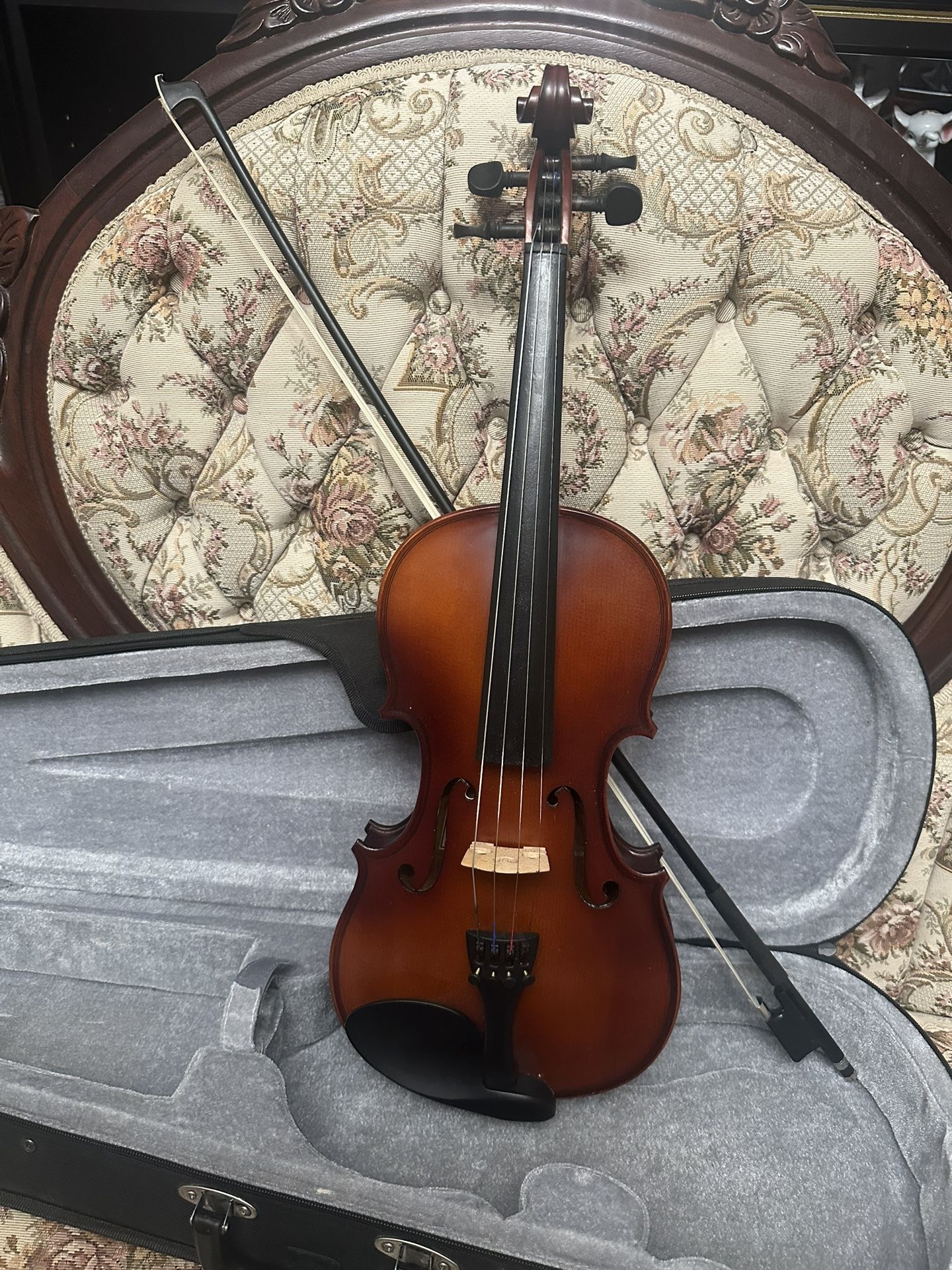 Violin Full Size Mendini by Cecilio Mv300