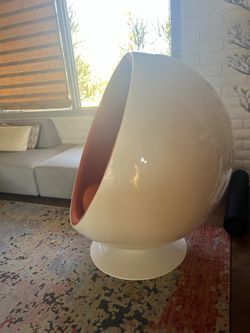 MCM Ball Designer chair Mid Century (2 Available)