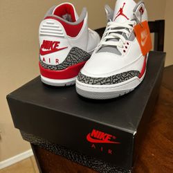 Jordan 3 Retro Fire Red (2022) DS BRAND NEW Size 12
