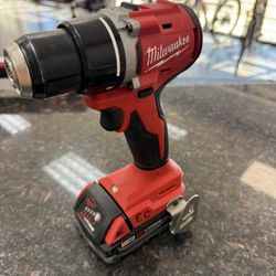 Milwaukee Drill W Batt