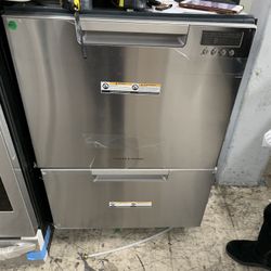 Fisher & Paykal Double Drawer Dishwasher In Stainless Steel Open Box