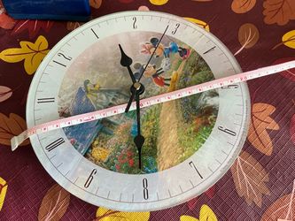 Disney battery operated wall clock