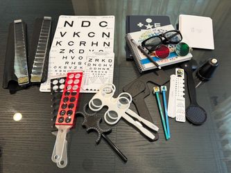Optometry equipment year 1 and year 2