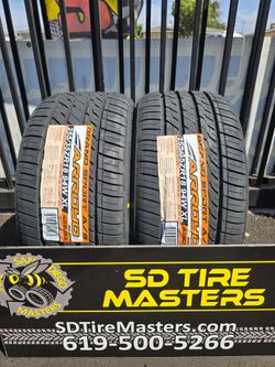 2 NEW TIRES 255/35ZR19 GRAND SPORT $90 EACH INSTALLED