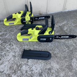 Ryobi 18v 10inch High Performance Brushless Chainsaws Tool Only No Battery No Charger $65 Each 
