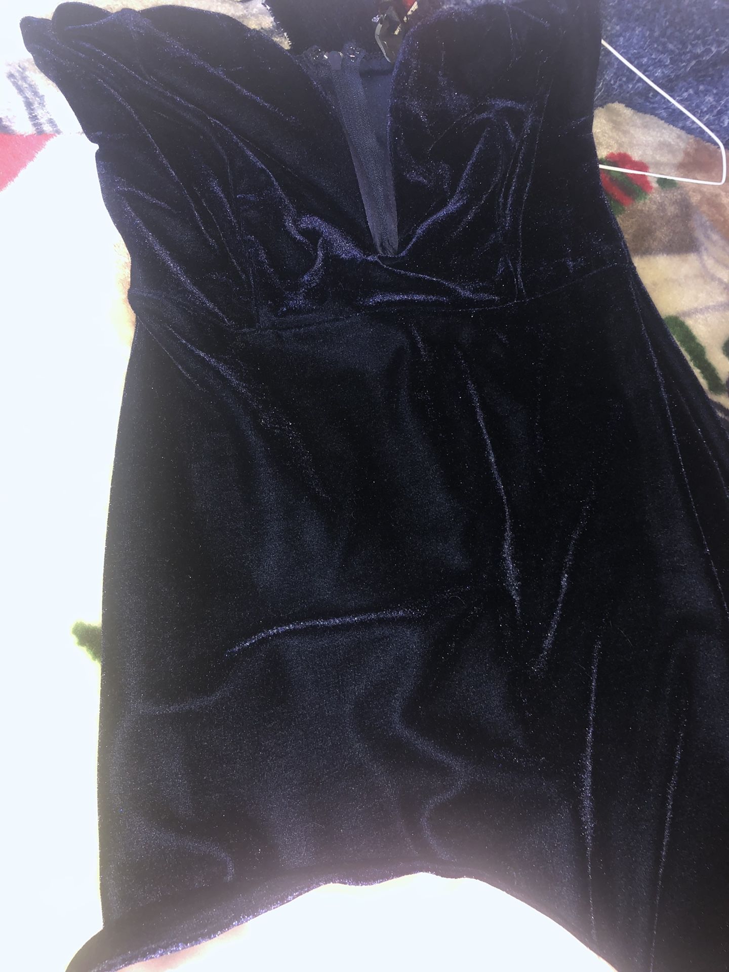 Beautyful dress soft Blue color velvet