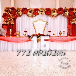 Quinceañera, Sweet 16, Wedding Decorations