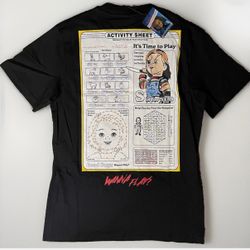 Men’s black chucky shirt from shoe palace