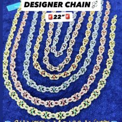 Designer Chain VVS D COLOR PASSES DIAMOND TESTER