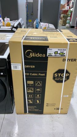 MIDEA 7 cu.ft. Electric Dryer with Sensor Dry $400