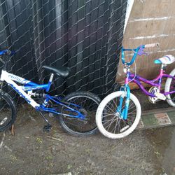 TWO MAGNA 20 INCH BIKES FOR 