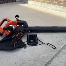 Blower And Leaf mulcher