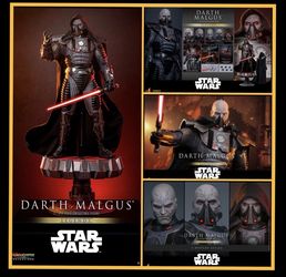 1/6 Hot Toys Star Wars Darth Malgus Figure VGM70