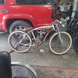 Customized Schwinn 70cc Motorized Bike