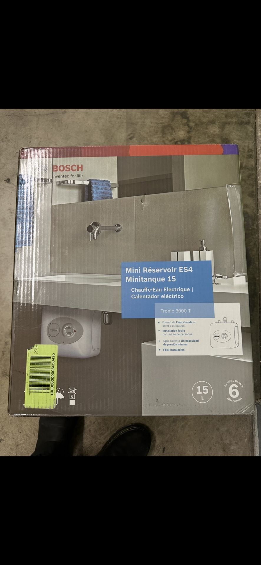Bosch Mini Electric Water Heater