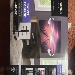 Sanus Elite Swivel TV Stand (40”-88” TVs) - New in Box