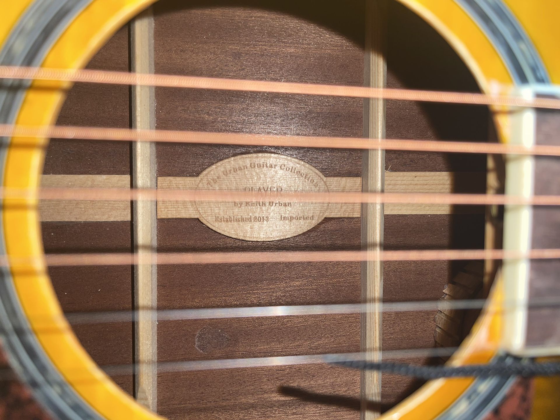 Brand New Keith Urban “player” Acoustic Guitar