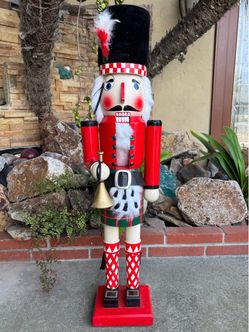 Large Decorative Christmas Nutcracker Figure