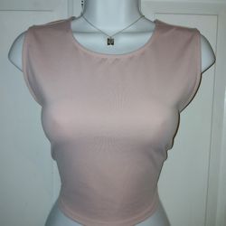 XL Pink Crop Top 