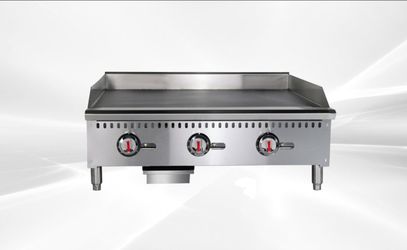 NSF 36 ins Thermostat griddle Medium NG HERG-36T