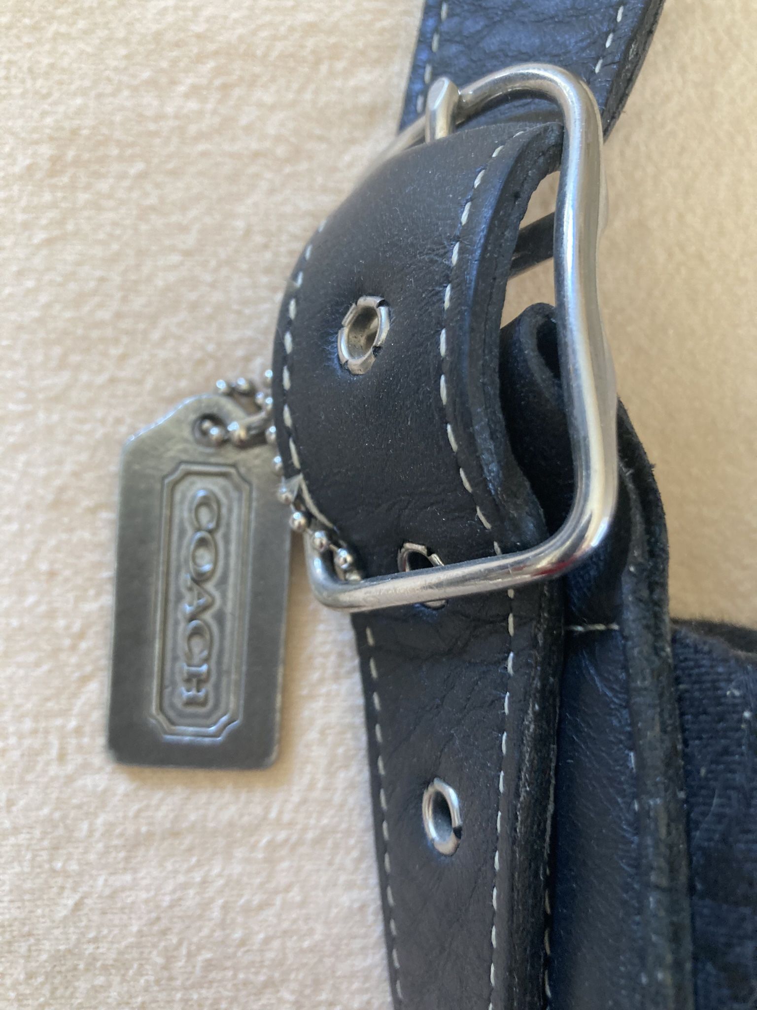Beautiful black coach bag