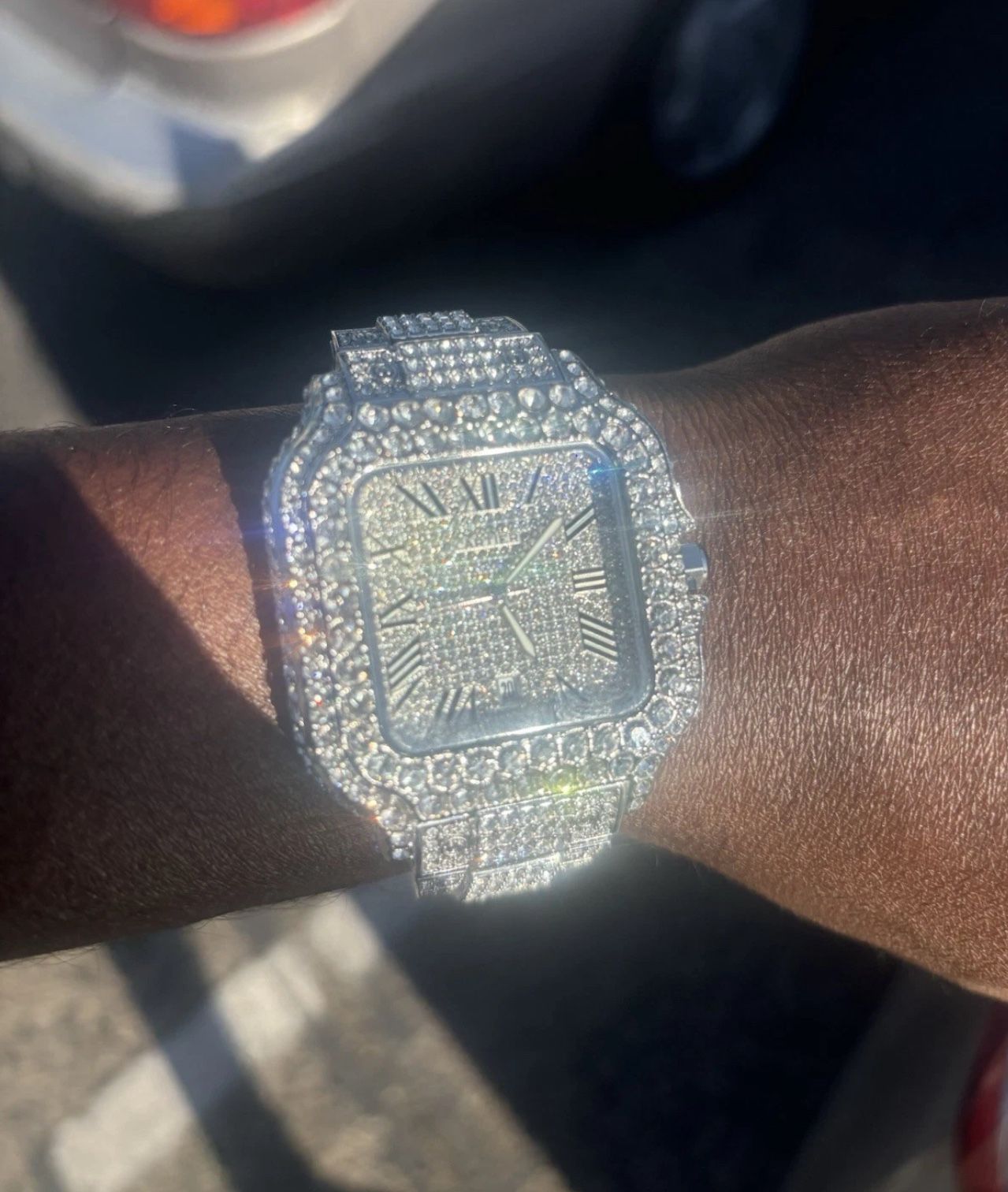 Iced Out Stainless Steel Watch Cz,All Products : American Fashion Style Bags On Sale