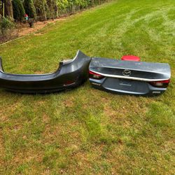 2015 Mazda 6 Rear Bumper And Trunk 