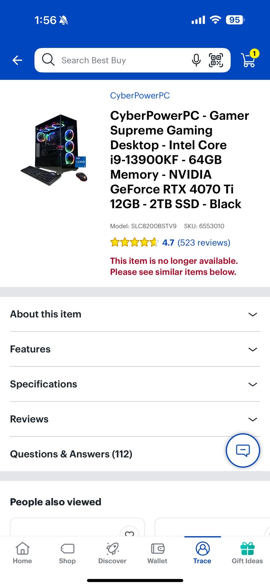 Cyber power Pc 4070ti For Sale Best Offer