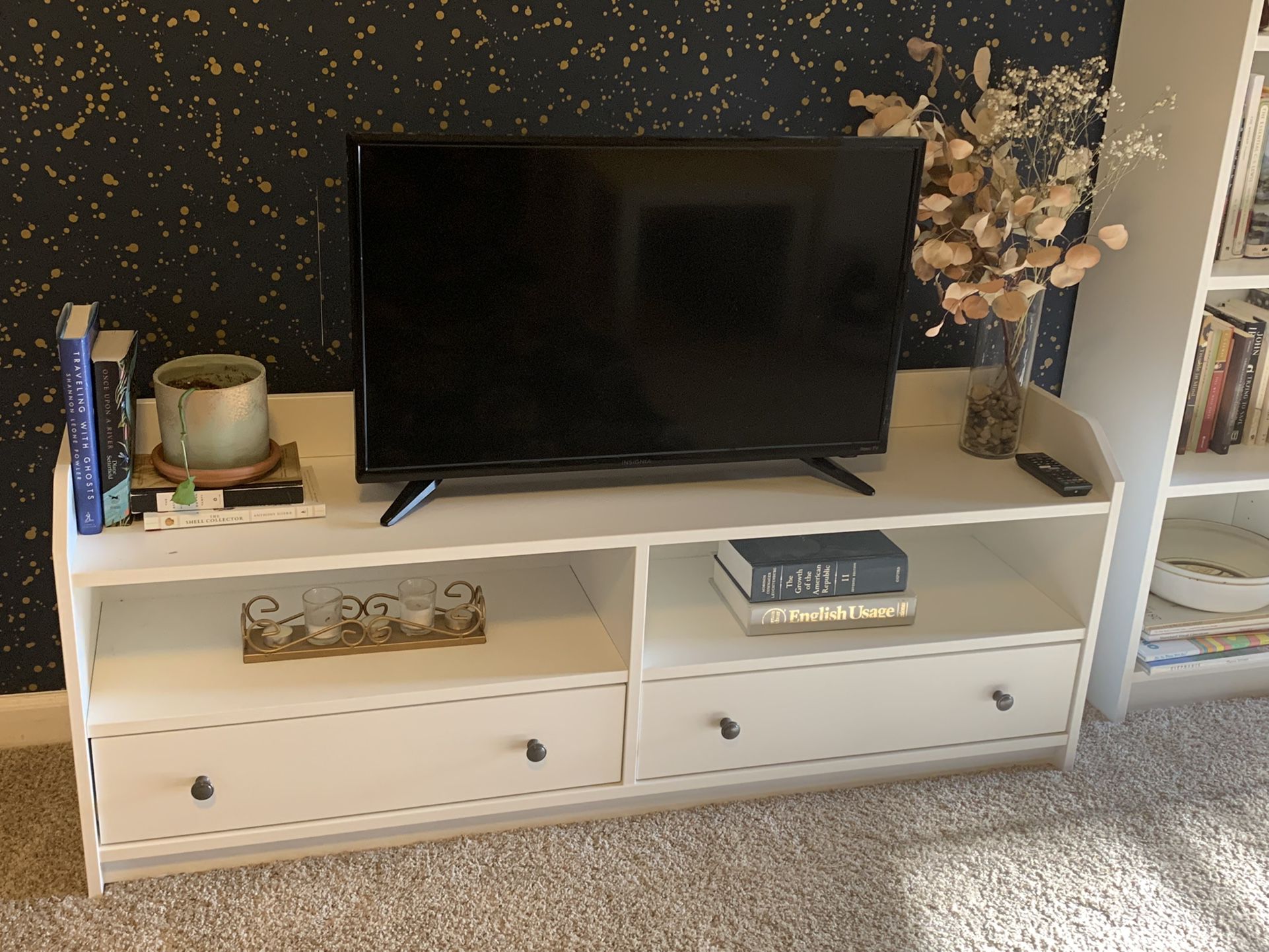 IKEA Hauga TV Stand With Drawers