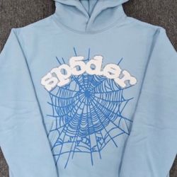 Baby Blue Spider Hoodie