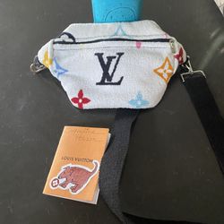 Custom Made From Authentic Louis Vuitton Towel Fanny Pack Bum Belt Bag 