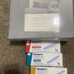 4 Pc Bed Set Ozemp 