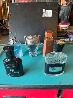 Creed Aventus and other assorted men’s colognes