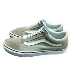 Tan Van's low $40 (Good Condition) Size 8.5