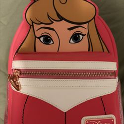 Loungefly Disney Sleeping Beauty Aurora Figural Mini Backpack NWT Exclusive